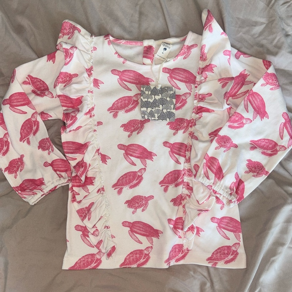 NWT Kate Quinn Sea Turtle Top